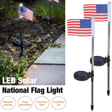 Flag Garden Lawn LED Light