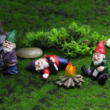 GARDEN DRUNK DWARFS 4PCS