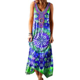 Beach Casual Loose Boho Dress