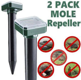 (2021 SALES)🔥 Solar Power Ultrasonic Sonic Mouse Mole Snakes Pest Rodent Repeller🔥 Buy 3 Get 2 Free & Free Shipping