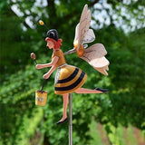 Miss Bee Garden ​Art Decor Whirligigs Wind Spinners - Buy 2 or More Get Extra 10%Off & Free Shipping