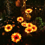 &#10024;Outdoor Sunflower Solar Garden Stake Decor Lights