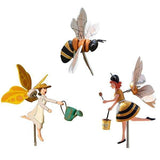 Miss Bee Garden &#8203;Art Decor Whirligigs Wind Spinners - Buy 2 or More Get Extra 10%Off & Free Shipping