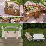 🔥Christmas gift🔥Folding Picnic Basket Table