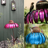 Sensation Pink Coneflower Bird Feeder-ZX124