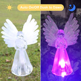 artificial Angel solar garden beacon