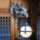 Gothic Marshgate Castle Dragon Sculptural Electric Wall Sconce(BUY 2 GET FREE SHIPPING)