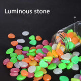 Glow-in-the-Dark Pebbles（Pack of 100 PCS）