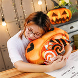 Funny pumpkin pillow