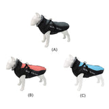 Reflective Fur Collar Pet Jacket Warm Puppy Dog Outdoor Travel Clothing