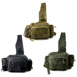 Fishing Tackle Waist Bag Outdoor Camping Hunting Shoulder Crossbody Pouch