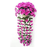 Vivid Artificial Hanging Orchid Bunch