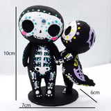 Sugar Skull Couple Figurine