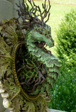 Handmade Forest Dragon-The perfect gift for craft lovers and sculpture enthusiasts