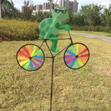 Orange Cat Bicycle Wind Spinner-The New Style