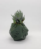 3D Printed Plant Pot - Table Top RPG Dice Succulent Planter Set