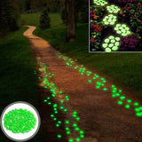 Glow-in-the-Dark Pebbles（Pack of 100 PCS）