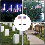 Flag Garden Lawn LED Light