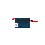 Front product shot of Topo Designs micro accessory bags in navy blue