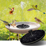 SOLAR POWERED HUMMINGBIRD FOUNTAIN