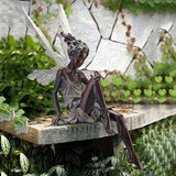 Sitting Fairy Garden Girl