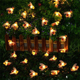 Solar Honey Bee Garden Lights