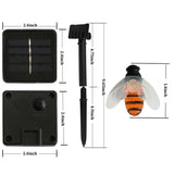 Solar Honey Bee Garden Lights