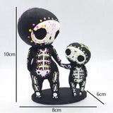 Sugar Skull Couple Figurine