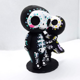 Sugar Skull Couple Figurine