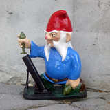 Garden War Gnome Family 6 Pcs