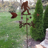 Hand Made Bigfoot Weathervane