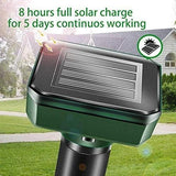 (2021 SALES)🔥 Solar Power Ultrasonic Sonic Mouse Mole Snakes Pest Rodent Repeller🔥 Buy 3 Get 2 Free & Free Shipping