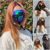 Full Face Cover Sunglasses Color Goggle