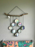 Rainbow Black Moon Phase Hanging