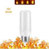 LED Flame Effect Flickering Fire Light Bulb with Gravity Sensor