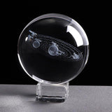 3D SOLAR SYSTEM CRYSTAL BALL - Decorations - Blastiful