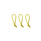 Fast Pitch Yellow & Red Topo Designs Zipper Accessory Pulls